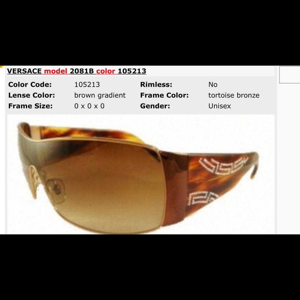 Versace sunglasses